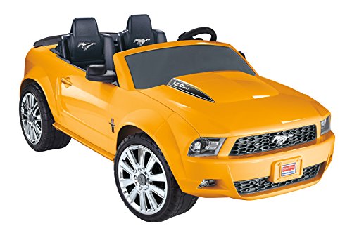 0887961085242 - FISHER-PRICE POWER WHEELS YELLOW FORD MUSTANG