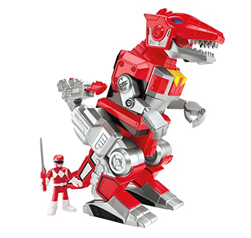 0887961103335 - FISHER-PRICE IMAGINEXT POWER RANGERS RED RANGER AND T-REX ZORD