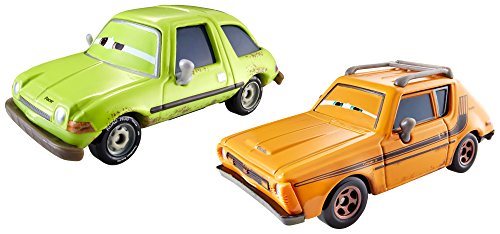 0887961119534 - DISNEY/PIXAR CARS, YE LEFT TURN IN 2015 SERIES, GREM IN TROUBLE AND ACER IN TROUBLE DIE-CAST VEHICLES #5/7 AND 6/7, 1:55 SCALE