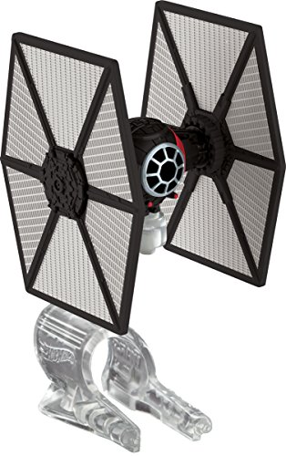 0887961128017 - HOT WHEELS STAR WARS STARSHIP FIRST ORDER SPECIAL FORCES TIE FIGHTER VEHICLE