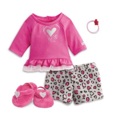 0887961144406 - AMERICAN GIRL - LOVELY LEOPARD PAJAMAS FOR DOLLS - TRULY ME 2015