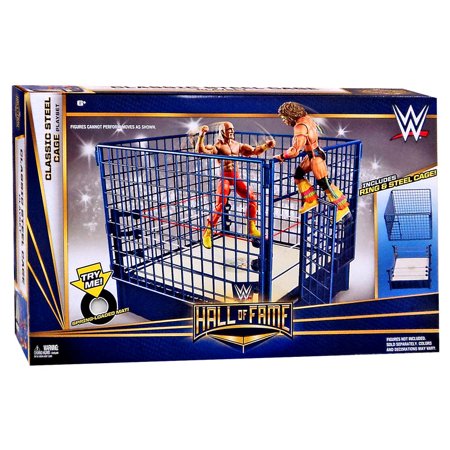 0887961163759 - WWE WRESTLING SUPERSTAR RINGS CLASSIC STEEL CAGE PLAYSET