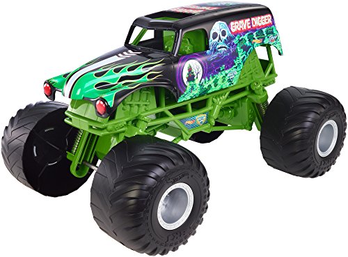 0887961301410 - HOT PLAY VEHICLES WHEELS MONSTER JAM GIANT GRAVE DIGGER TRUCK FREE SHIPPING