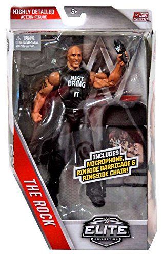 0887961355369 - WWE, ELITE COLLECTION THEN NOW FOREVER, THE ROCK EXCLUSIVE ACTION FIGURE