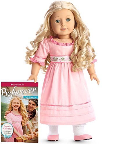0887961362107 - AMERICAN GIRL CAROLINE DOLL BOOK AND EXTRA CAROLINE'S PARTY OUTFIT
