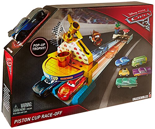 0887961430448 - DISNEY PIXAR CARS 3 PISTON CUP RACE-OFF PLAYSET