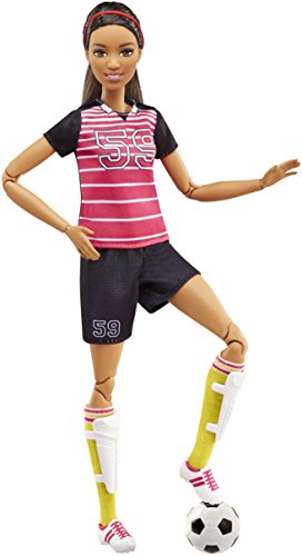 0887961461862 - BARBIE CAREERS MADE TO MOVE SOCCER PLAYER DOLL
