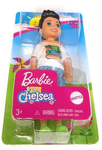 BARBIE CLUB CHELSEA BOY DOLL (6-INCH BRUNETTE) WEARING SKATEBOARD GRAPHIC  SHIRT AND SHORTS, FOR 3 TO 7 YEAR OLDS - GTIN/EAN/UPC 887961803334 -  Product Details - Cosmos