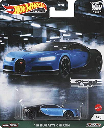 0887961906059 - HOT WHEELS CAR CULTURE CIRCUIT LEGENDS BUGATTI CHIRON VEHICLE FOR 3 KIDS YEARS OLD & UP, PREMIUM COLLECTION OF CAR CULTURE 1:64 SCALE VEHICLE