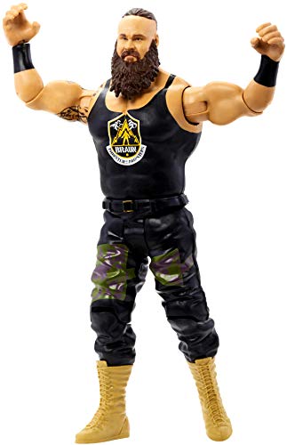 0887961914375 - WWE BRAUN STROWMAN ACTION FIGURE, POSABLE 6-IN/15.24-CM COLLECTIBLE FOR AGES 6 YEARS OLD & UP