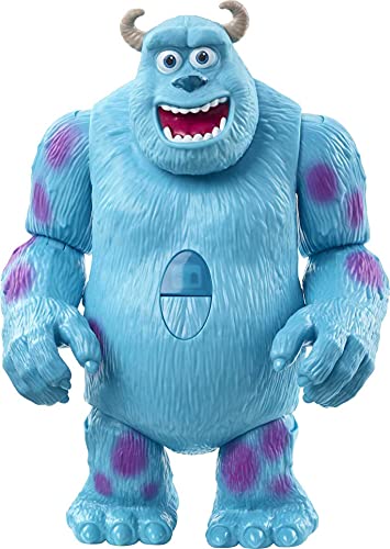 0887961936766 - PIXAR INTERACTABLES SULLEY TALKING ACTION FIGURE, 8-IN / 20.3-CM TALL POSABLE MOVIE CHARACTER TOY, INTERACTS WITH OTHER FIGURES, KIDS GIFT AGES 3 YEARS & OLDER