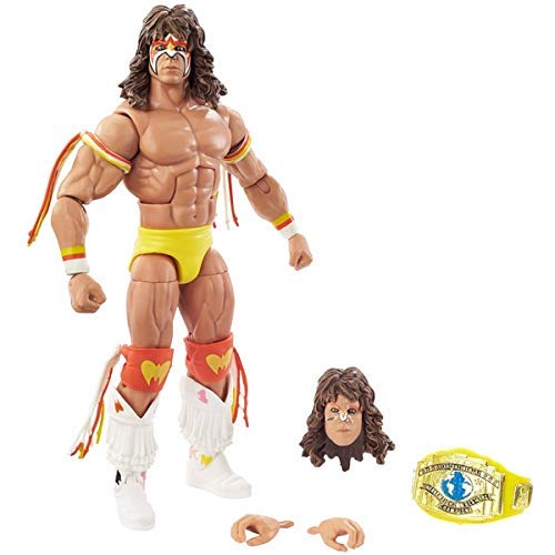 0887961967814 - WWE ULTIMATE WARRIOR ROYAL RUMBLE ELITE COLLECTION ACTION FIGURE WITH AUTHENTIC GEAR & ACCESSORIES, 6-IN POSABLE COLLECTIBLE GIFT FANS AGES 8 YEARS OLD & UP