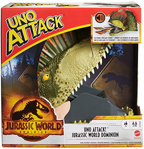 Jogo de Cartas – UNO – Jurassic World – Dominion – 2 a 10 Jogadores –  Mattel - RioMar Recife Online