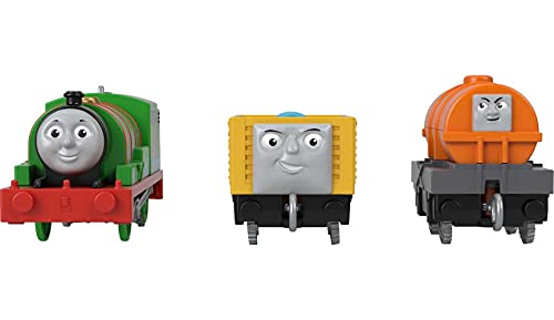 0887961980882 - FISHER-PRICE THOMAS & FRIENDS PERCY AND TROUBLESOME TRUCK, BATTERY-POWERED MOTORIZED TOY TRAIN FOR PRESCHOOL KIDS AGES 3 YEARS AND UP