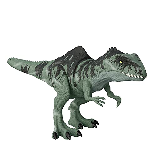 0887961981766 - JURASSIC WORLD DOMINION STRIKE ‘N ROAR GIGANOTOSAURUS DINOSAUR ACTION FIGURE WITH MOTION AND SOUND, TOY GIFT WITH ACTIVE AND DIGITAL PLAY