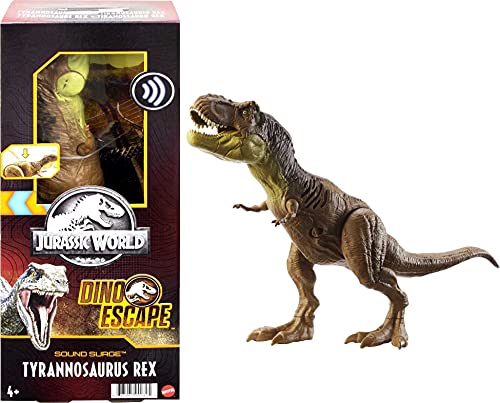 0887961990805 - JURASSIC WORLD 12-IN DINOSAUR FIGURE, STRIKE & CHOMP ACTION, SOUNDS, MOVABLE JOINTS, GREAT GIFT FOR AGES 4 YEARS OLD & UP