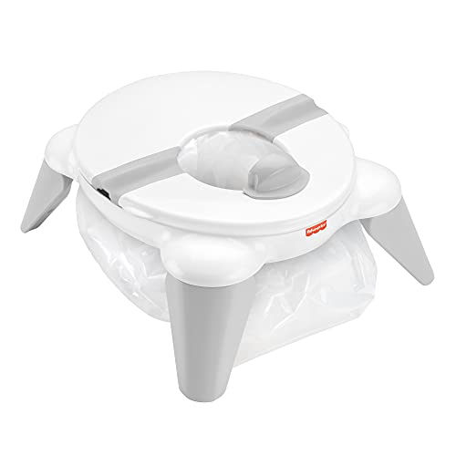 0887961992779 - FISHER-PRICE 2-IN-1 TRAVEL POTTY – PORTABLE INFANT TO TODDLER POTTY TRAINING TOILET AND REMOVABLE POTTY RING FOR TRAVEL