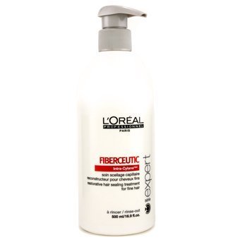 0887982546845 - MAKEUP/SKIN PRODUCT BY L'OREAL PROFESSIONNEL EXPERT SERIE - FIBERCEUTIC RESTORATIVE HAIR SEALING TREATMENT ( FOR FINE HAIR ) 500ML/16.9OZ