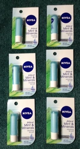 0887992269260 - NIVEA A KISS OF RECOVERY MEDICATED LIP CARE SPF 15, NET WT(0.17OZ) PACK OF 6
