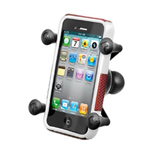 0888063699801 - RAM MOUNT CRADLE HOLDER FOR UNIVERSAL X-GRIP CELLPHONE/IPHONE WITH 1-INCH BALL - NON-RETAIL PACKAGING - BLACK