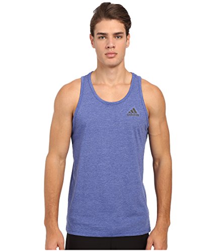 0888164851696 - ADIDAS PERFORMANCE MEN'S GO-TO TANK TOP, SMALL, BLUE