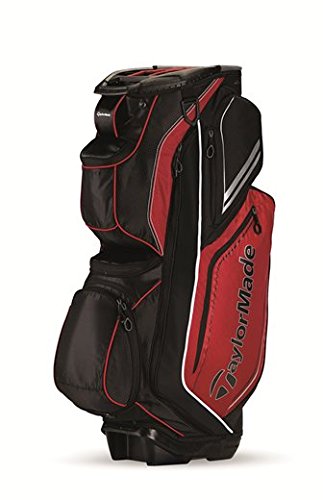 0888167109015 - TAYLORMADE TM15 CATALINA GOLF CART BAGS, RED/BLACK/WHITE