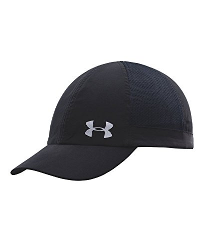 0888284849757 - UNDER ARMOUR WOMEN'S FLY FAST CAP, BLACK , ONE SIZE