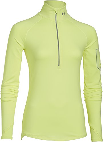 0888284977283 - UNDER ARMOUR FLY FAST 1/2 ZIP TOP - WOMEN'S X-RAY / X-RAY / REFLECTIVE LARGE