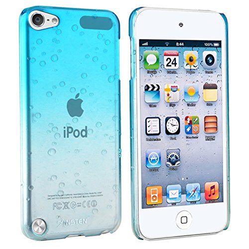 0888309096982 - GENERIC LEEGOAL(TM)BABY BLUE RAINDROP CRYSTAL HARD BACK COVER CASE FOR APPLE IPOD TOUCH 5TH GENERATION 5G 5