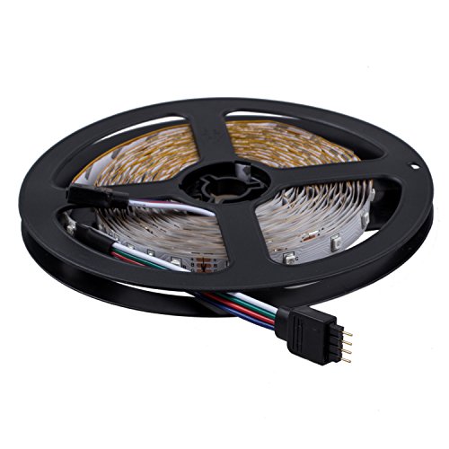 0888309817297 - TOOGOO(R) 2X5M 10M 3528 SMD 600 LED RGB LIGHT LAMP FLEXIBLE STRIP RIBBON +44 KEY COLOURS IR CONTROLLER. IDEAL FOR GARDENS, HOMES, KITCHEN, UNDER CABINET, AQUARIUMS, CARS, BAR, MOON, DIY PARTY DECORATION LIGHTING
