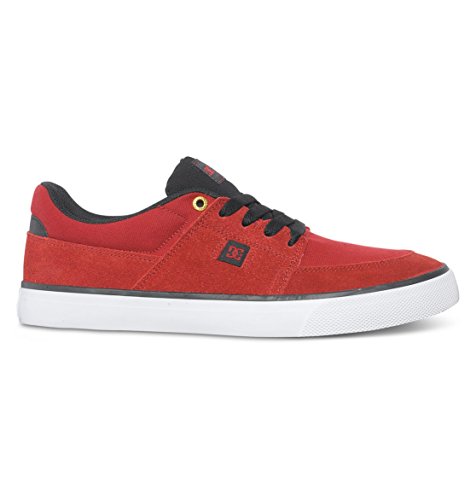 0888327080710 - DC SHOES MEN'S WES KREMER S LOW TOP SHOES RED 10