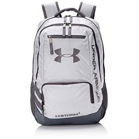 0888376408084 - UNDER ARMOUR HUSTLE II BACKPACK, WHITE, ONE SIZE