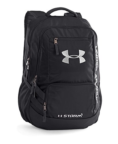 0888376408121 - UNDER ARMOUR HUSTLE II BACKPACK, BLACK, ONE SIZE