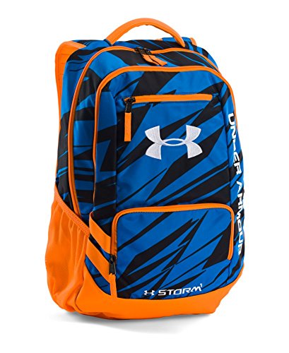 0888376408152 - UNDER ARMOUR HUSTLE II BACKPACK, BLUE JET, ONE SIZE