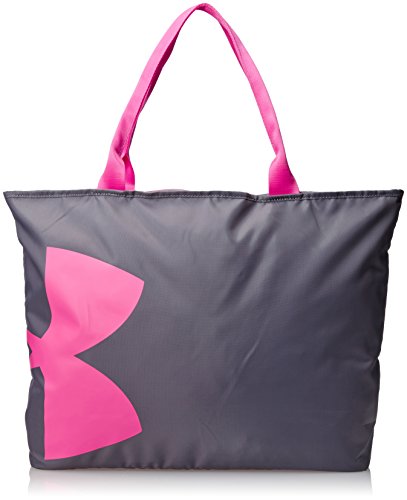 0888376612870 - UNDER ARMOUR WOMEN'S BIG LOGO TOTE BAG, GRAPHITE , ONE SIZE