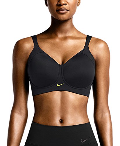Nike Womens Pro Victory Compression Sports Bra Black/Black