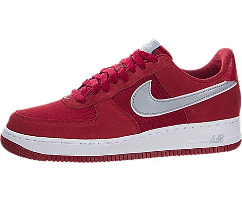0888409450615 - NIKE AIR FORCE 1 (GYM RED/WOLF GREY-WHITE) (11.5)