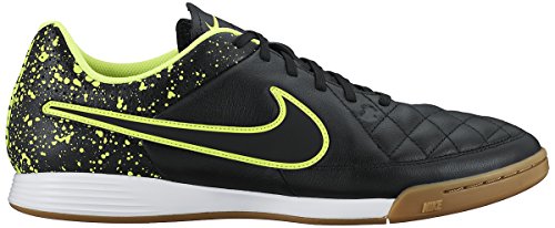 0888410330647 - NIKE MENS TIEMPO GENIO LEATHER IC INDOOR SOCCER SHOES 11 1/2 US, BLACK