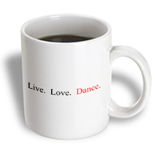 0888414027451 - - MARK ANDREWS ZEGEAR DANCE - LIVE LOVE DANCE - 11 OZ MUG