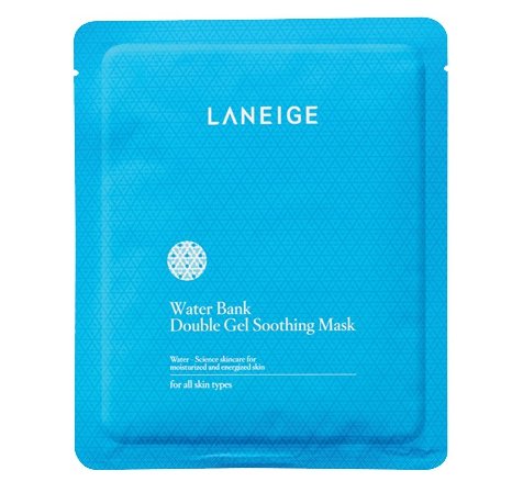 0888429243907 - 2015 NEW ADVANCED! LANEIGE WATER BANK DOUBLE GEL SOOTHING MASK 10 SHEETS