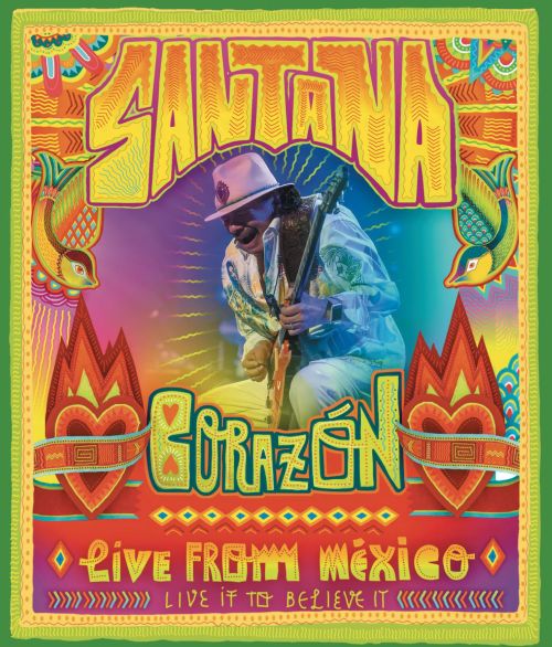 0888430578098 - SANTANA: CORAZON LIVE FROM MEXICO - LIVE IT TO BELIEVE IT (DVD)