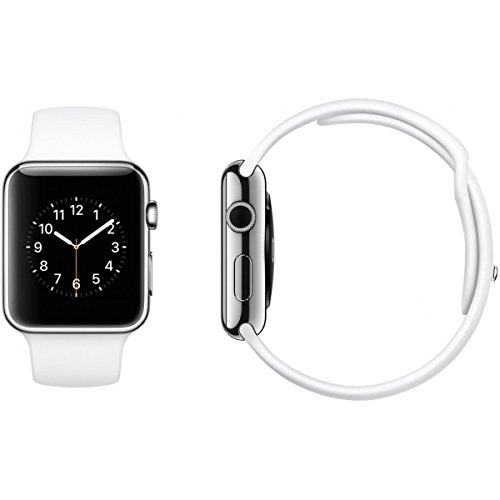 0888462079945 - APPLE WATCH SPORT, SILVER ALUMINUM CASE/WHITE BAND, 42MM