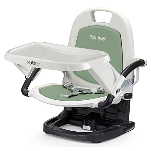 0888487048209 - PEG PEREGO RIALTO - BOOSTER SEAT - SUITABLE FOR CHILDREN 6 MONTHS AND UP - MADE IN ITALY - MINT (LIGHT GREEN)