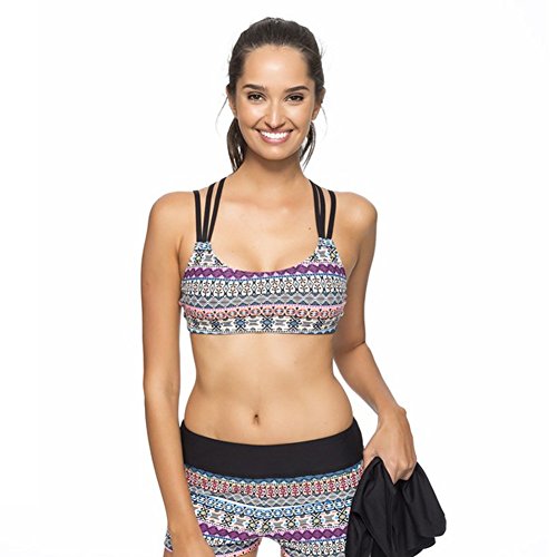 0888491134851 - NEXT- FIND YOUR CHI TANKINI WITH SPORTS BRA - BLACK 32BC