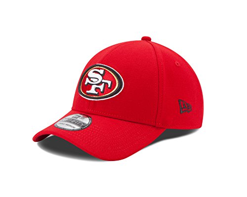 0888496412756 - NFL SAN FRANCISCO 49ERS TEAM CLASSIC 39THIRTY STRETCH FIT CAP, MEDIUM/LARGE, RED