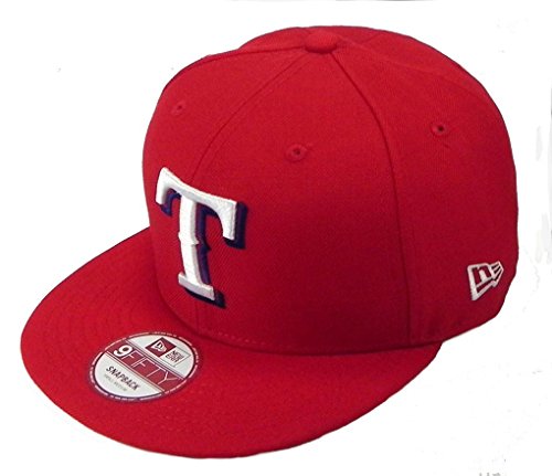0888497583264 - NEW ERA TEXAS RANGERS LINK MLB SNAPBACK MEN HAT CAP RED 9FIFTY (M/L)