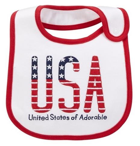 0888510751052 - CARTER'S JUST ONE YOU USA UNITED STATES OF ADORABLE BIB
