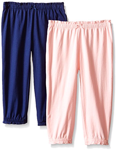 0888510754725 - CARTER'S BABY GIRLS' 2 PACK PANTS (BABY) - NAVY/PINK - 24M