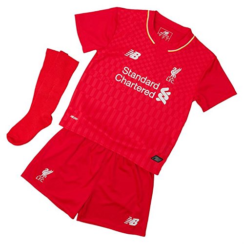 0888546681668 - OFFICIAL 2015-2016 LIVERPOOL FC HOME LITTLE BOYS MINI KIT - SIZE 2-3 YEARS