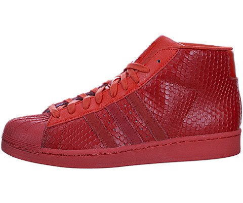 0888591938120 - ADIDAS S85958:PRO MODEL RED/RED CLASSIC RETRO SHELL-TOE BASKETBALL SUPERSTAR (US MEN 10)